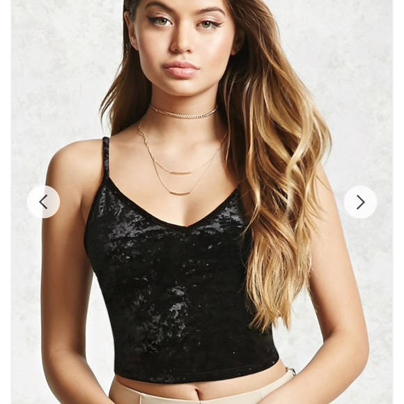 velvet tank top forever 21